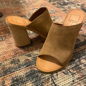 Dolce Vita Alycia Open Toe Espadrille Block Heel